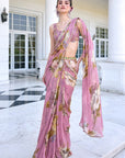 Keisha Draped Saree Set