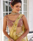Keisha Draped Saree Set