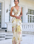 Lisa Draped Saree Set