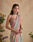 Jiveeka Pre Drape Saree