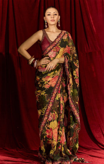 Hansika Motwani in Ruhie Saree