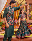 Bageecha Peacock Lehenga