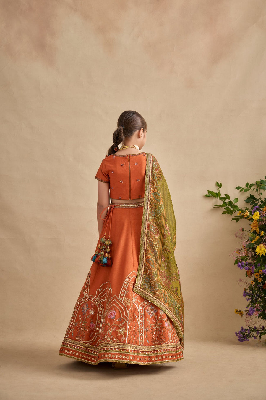 Yamika Cape/Sharara Set