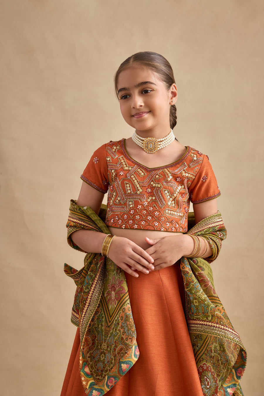 Yamika Cape/Sharara Set