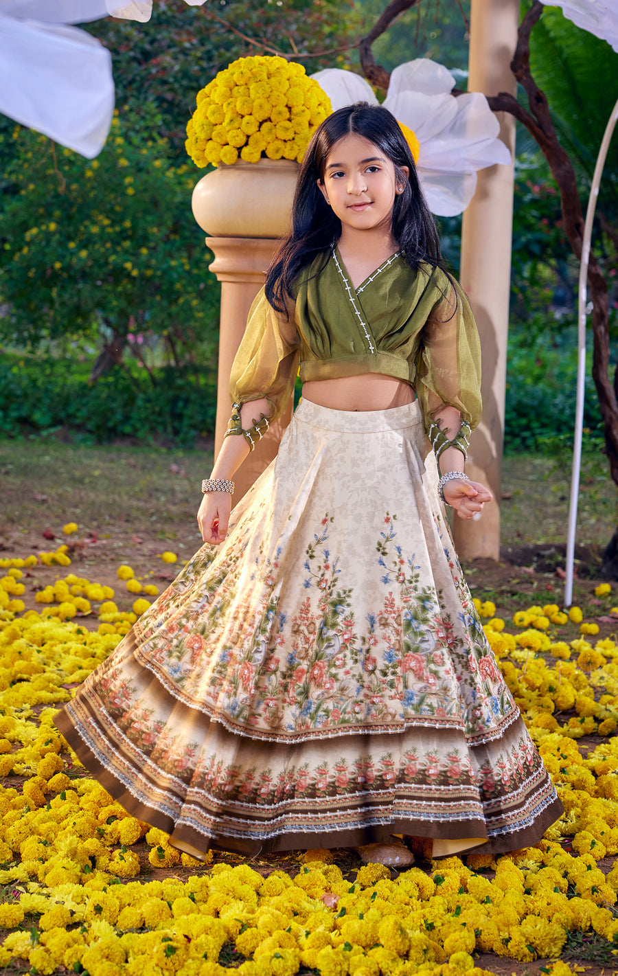 Amelia Vinatge Lehenga Set