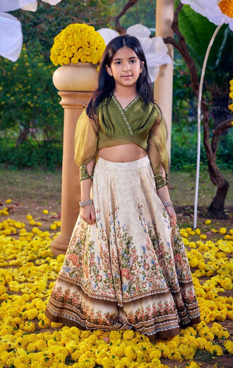 Amelia Vinatge Lehenga Set