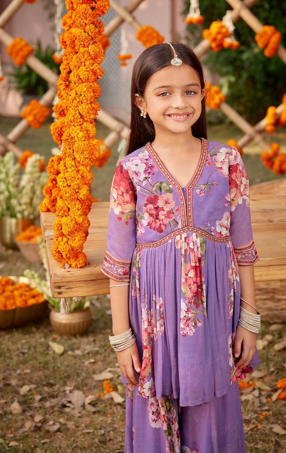 Kiara Gharara Set