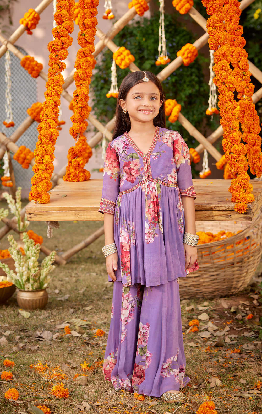 Kiara Gharara Set