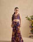 Naira Cape/Sharara Set