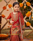 Siah Gharara Set