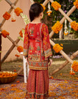 Siah Gharara Set