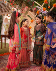 Siah Gharara Set