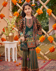 Siah Gharara Set
