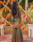 Siah Gharara Set