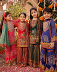 Siah Gharara Set