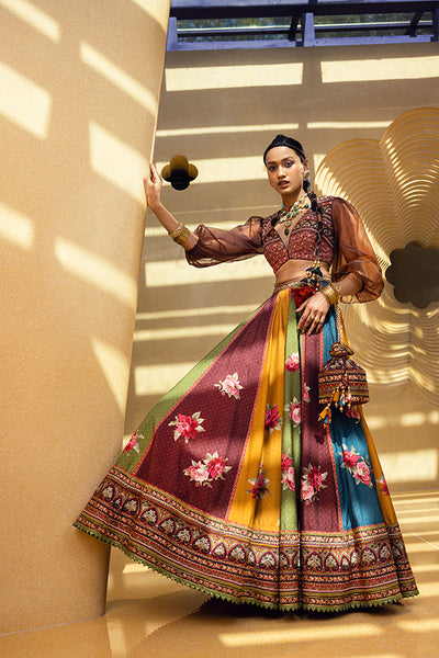 Nisha Aggarwal in Tahira Lehenga Set