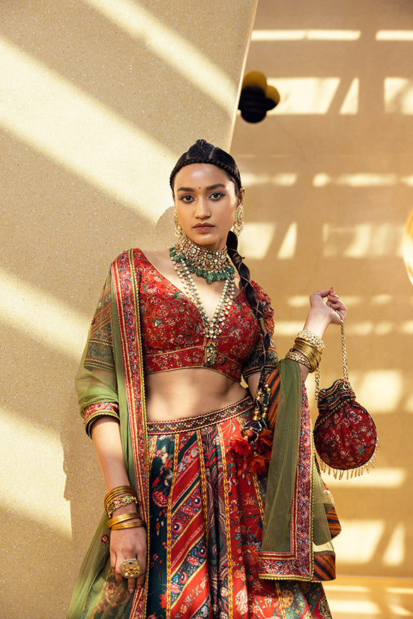 Ahilya Lehenga Set