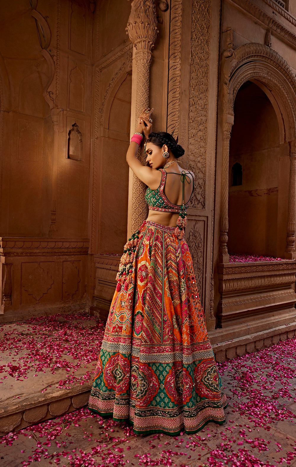 Isha Multani in Aadhya Lehenga Set
