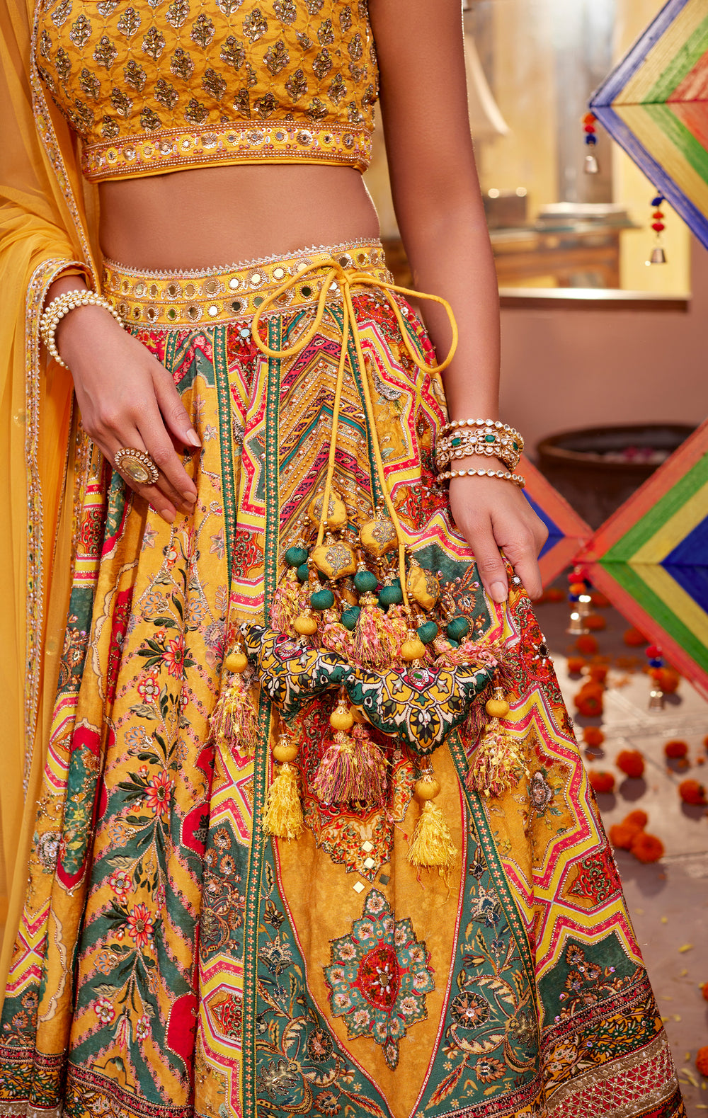 Adhaya Lehenga Set