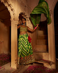 Leher Lehenga Set