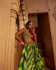 Leher Lehenga Set