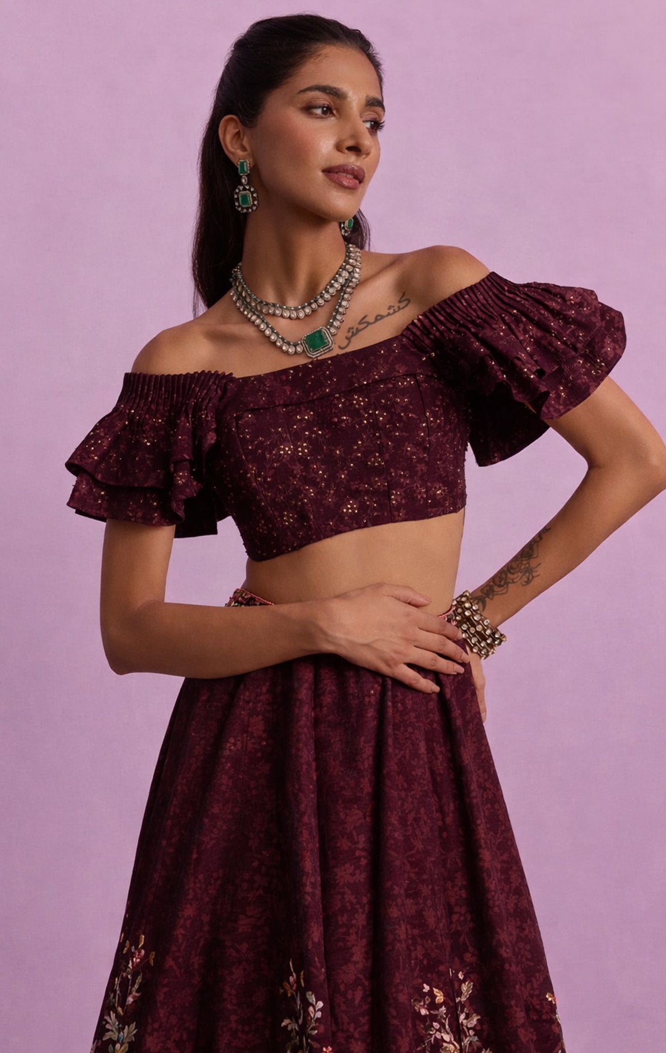 Amelia Vintage Design Lehenga Set
