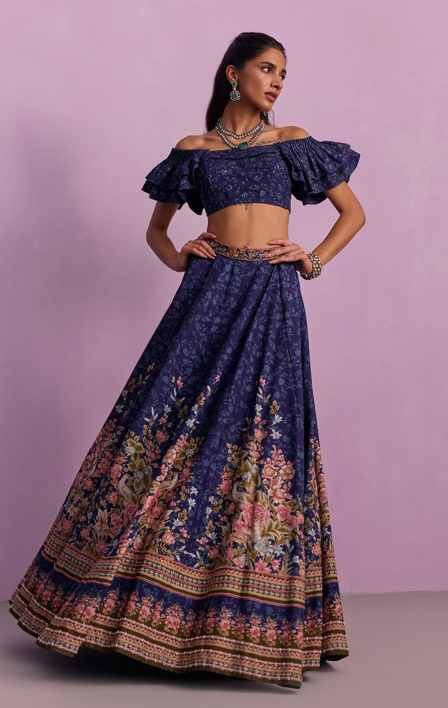 Amelia Vintage Design Lehenga Set