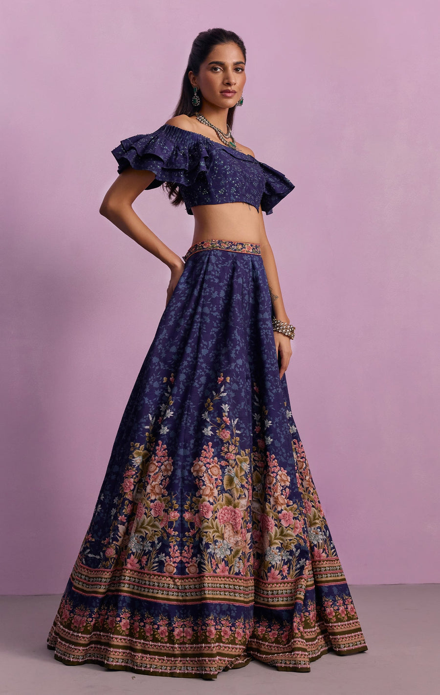 Amelia Vintage Design Lehenga Set