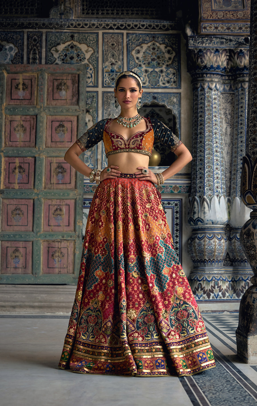 Ibadat Lehenga Set