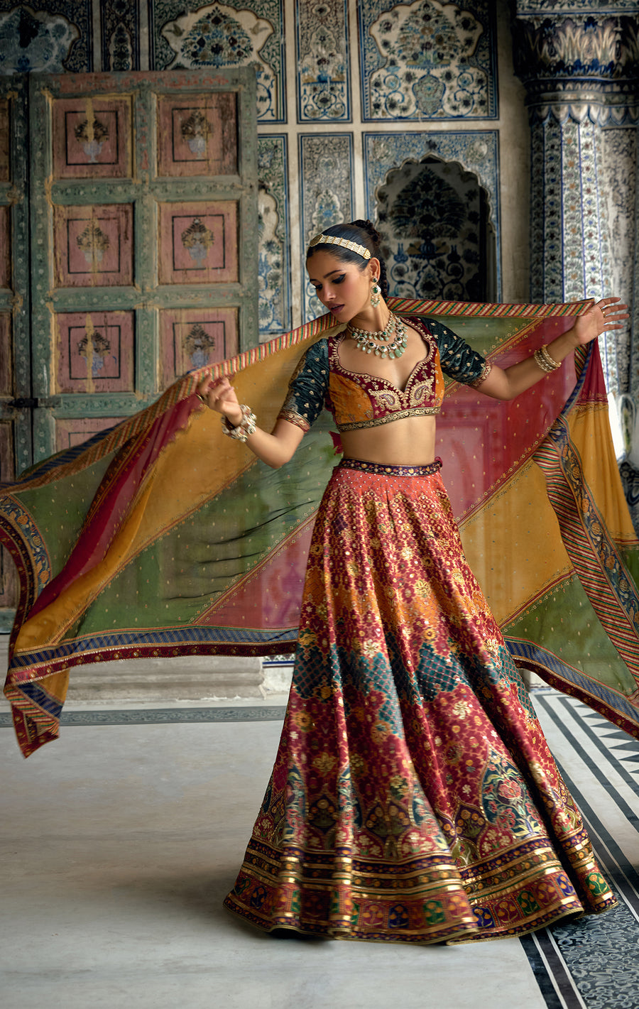 Ibadat Lehenga Set