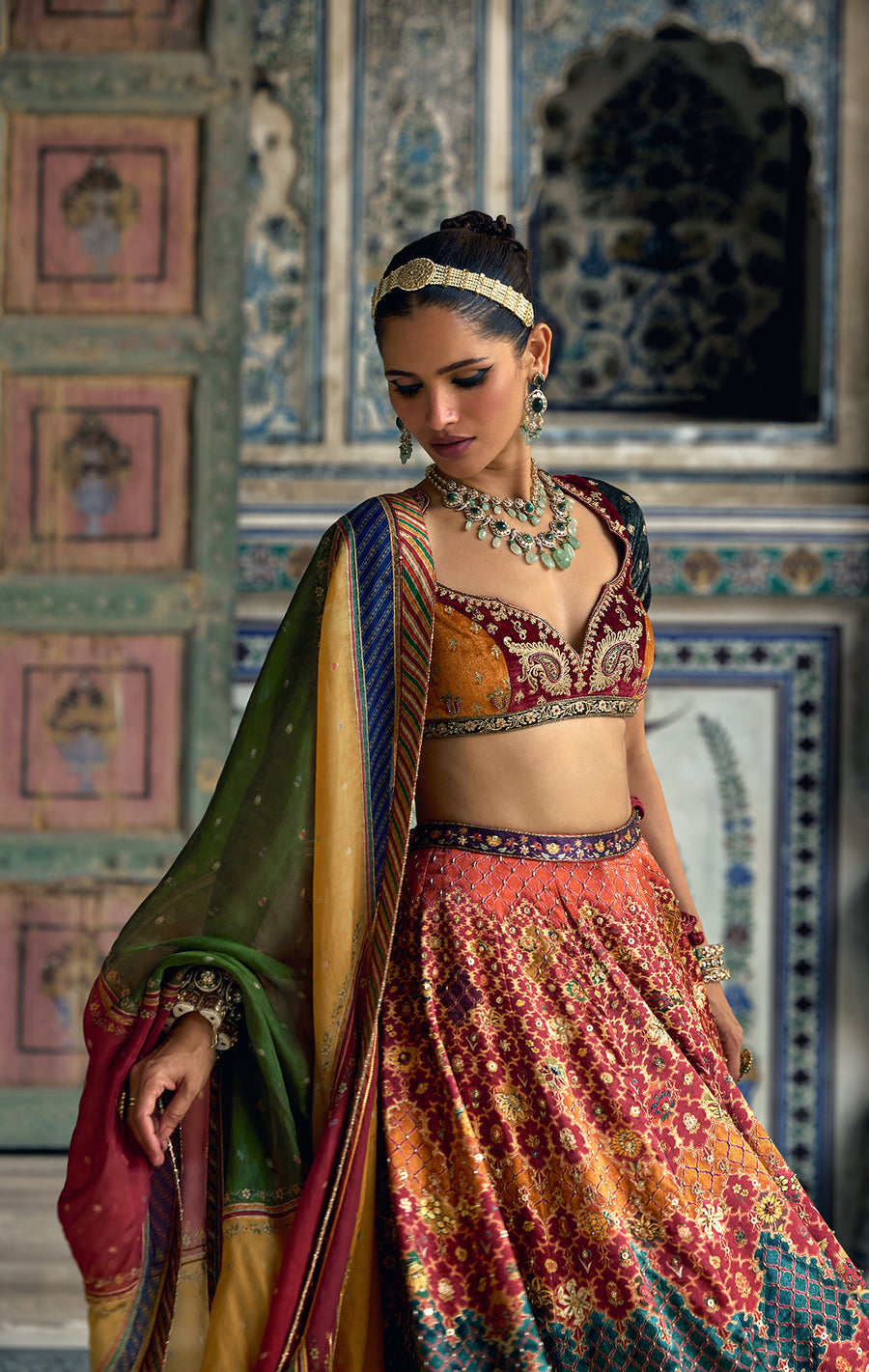 Ibadat Lehenga Set