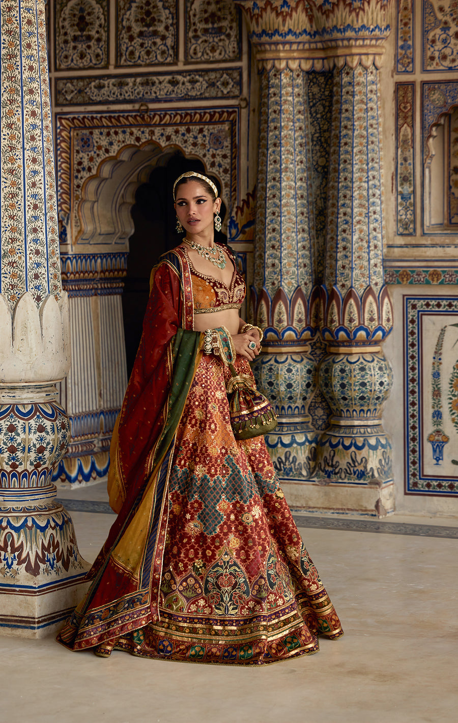 Ibadat Lehenga Set