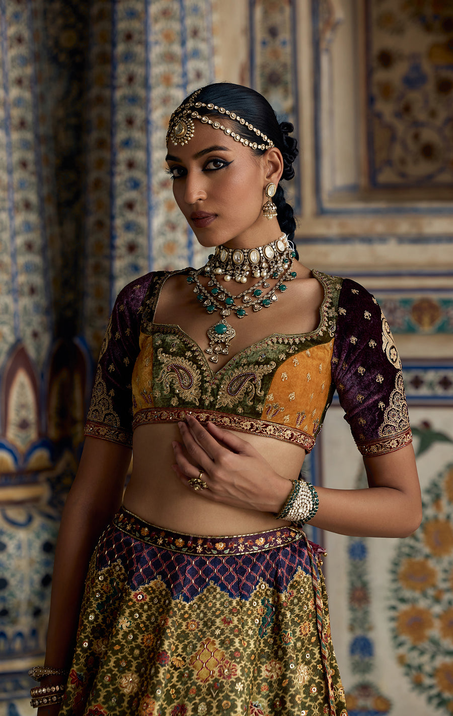 Zehna Lehenga Set