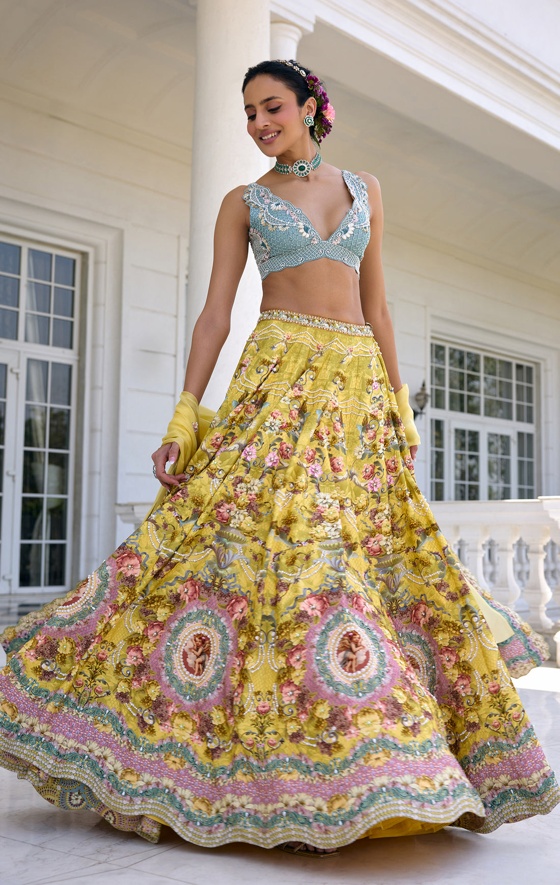 Ahilya Lehenga Set