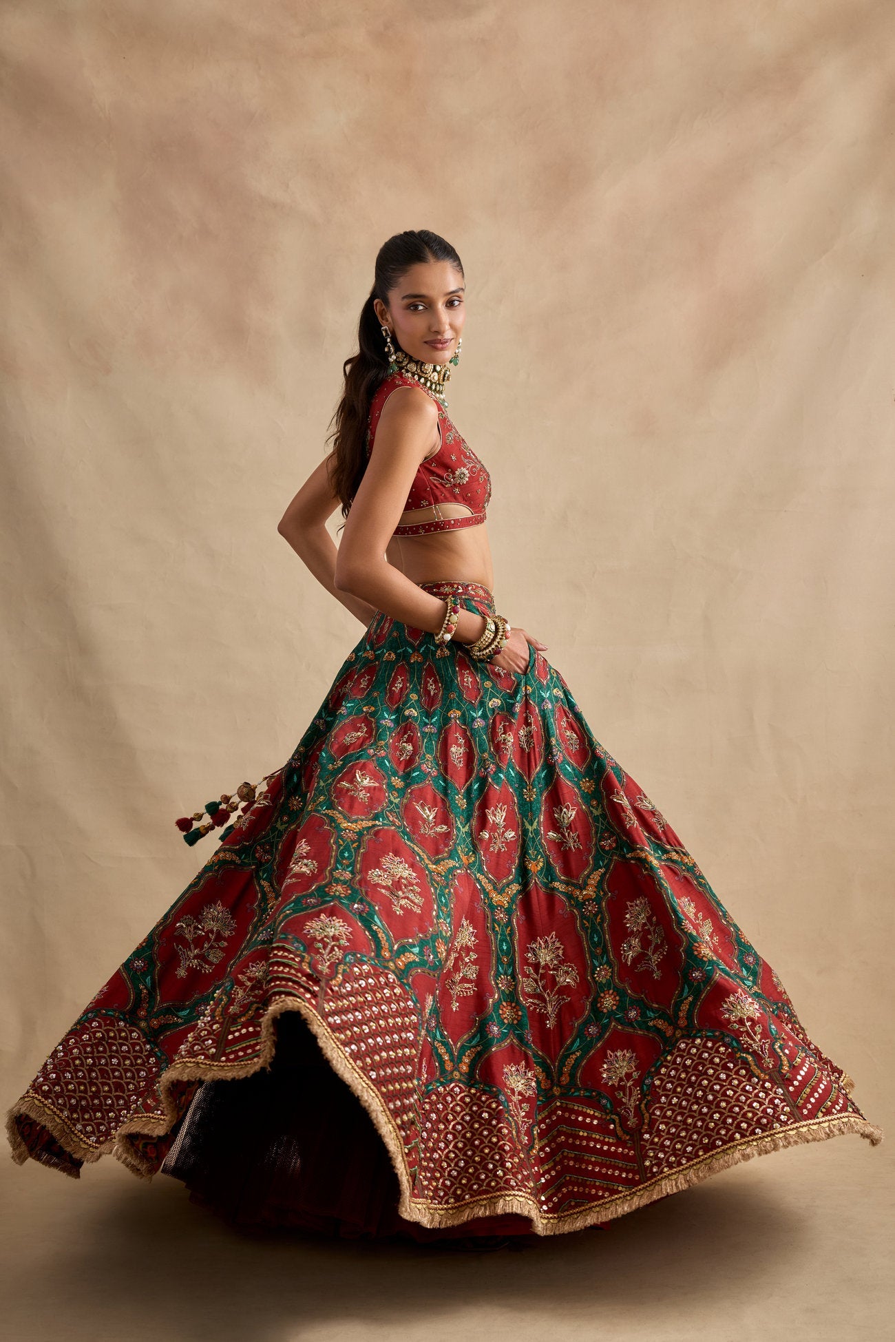 Shazia Lehenga Set