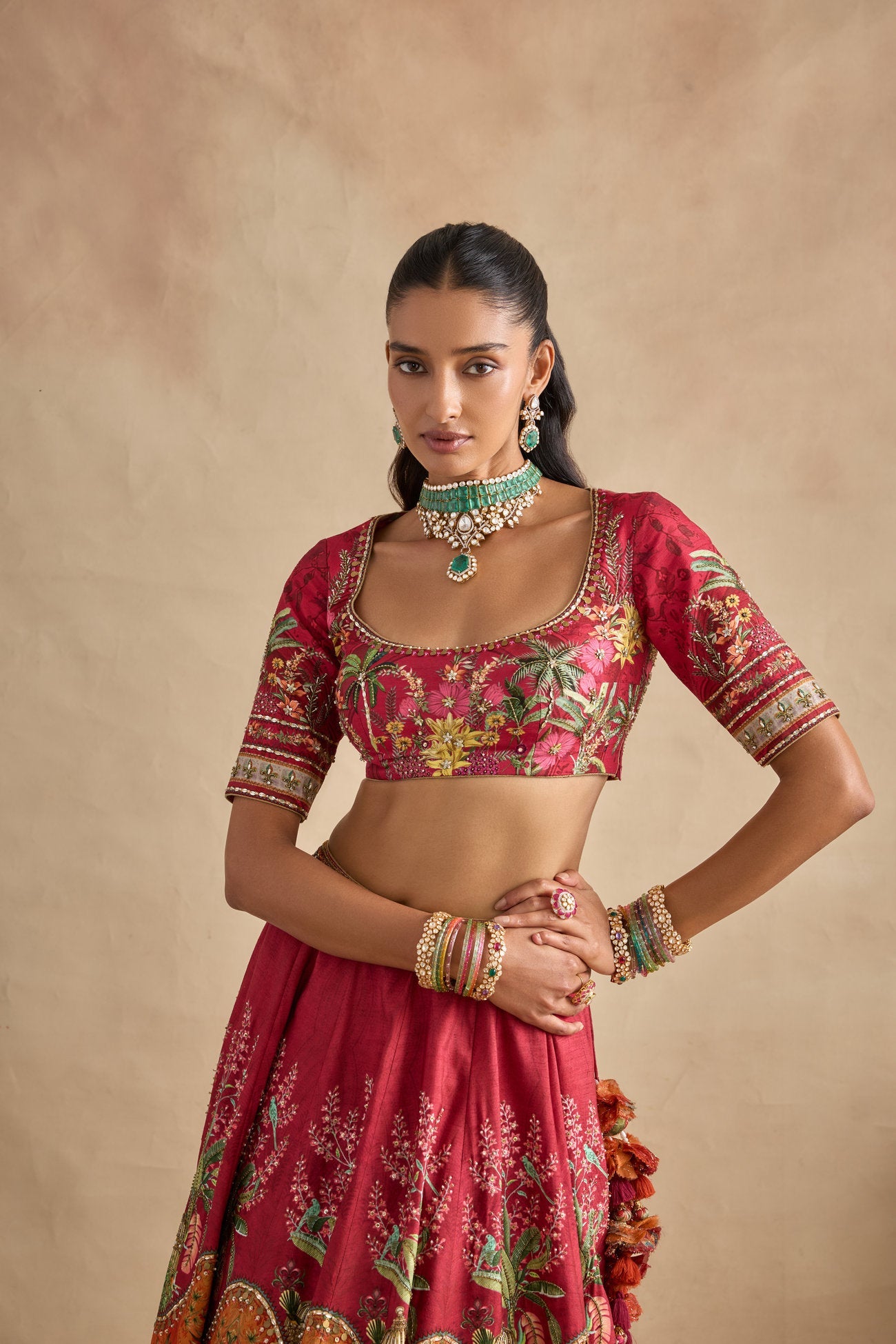 Saranya Lehenga Set
