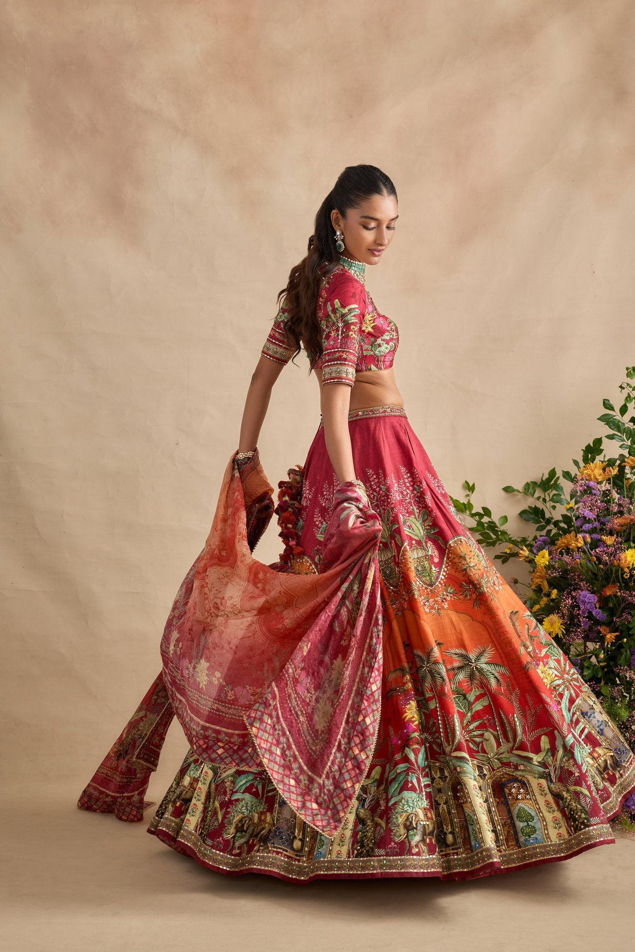 Saranya Lehenga Set