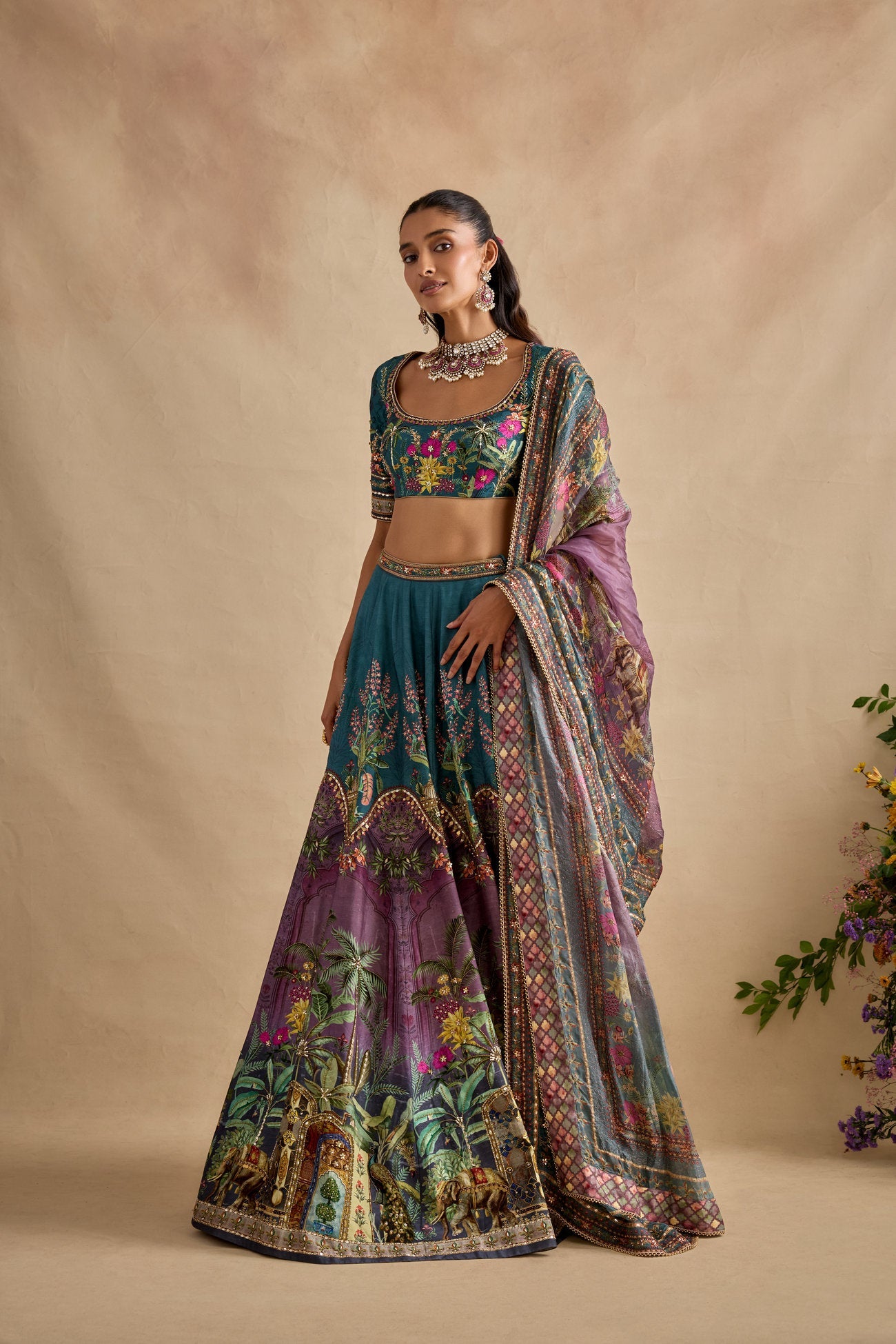 Saranya Lehenga Set