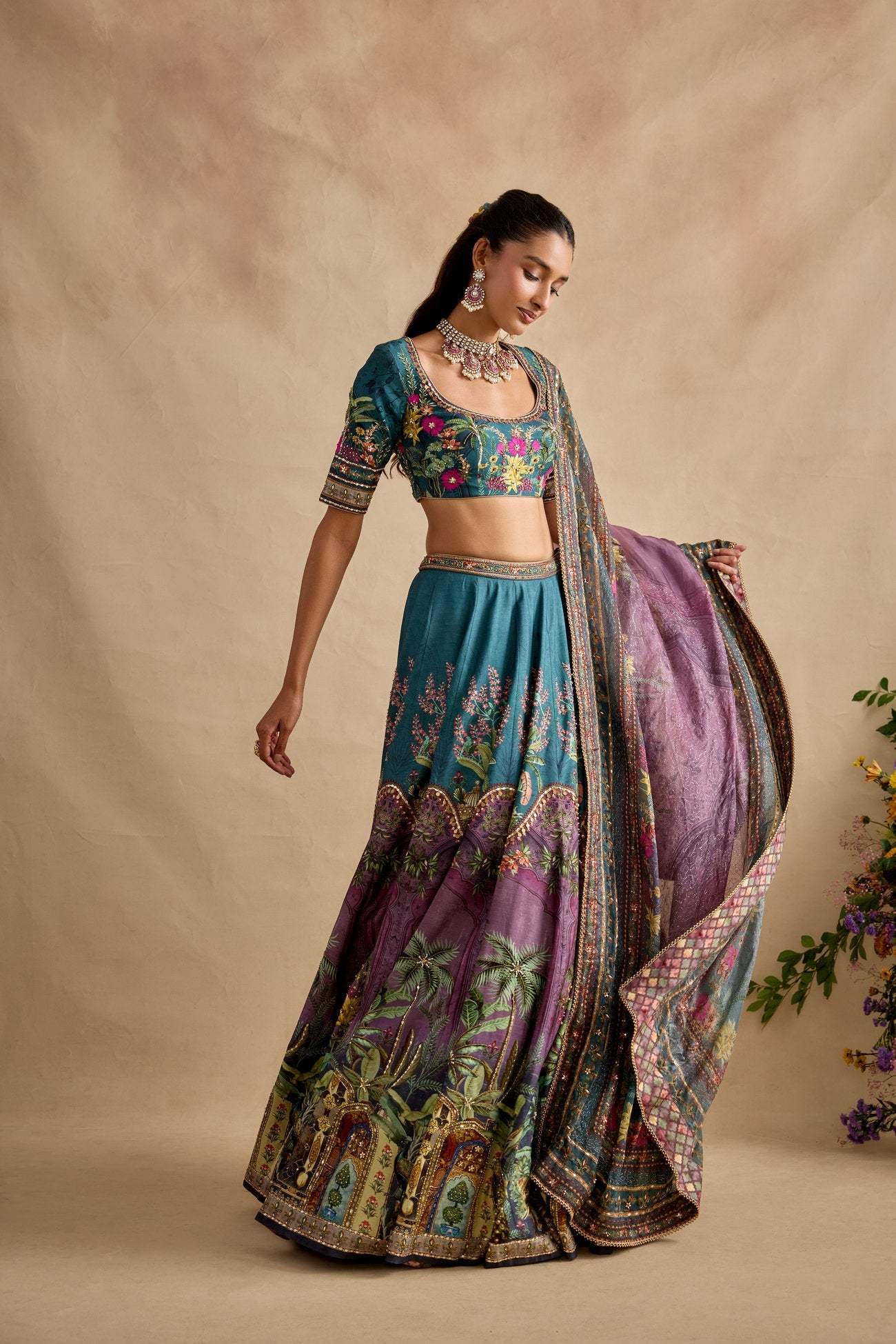 Saranya Lehenga Set