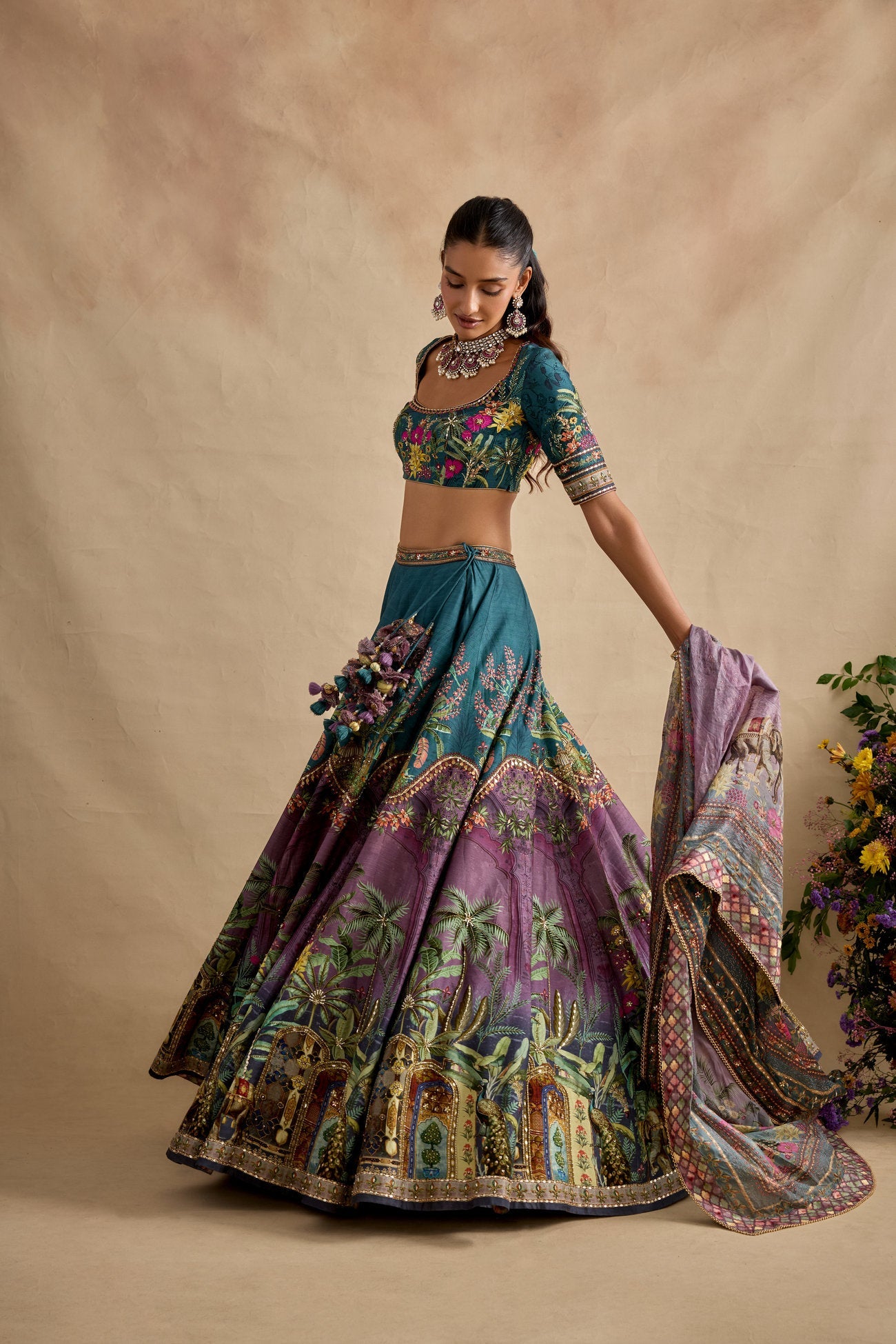 Saranya Lehenga Set