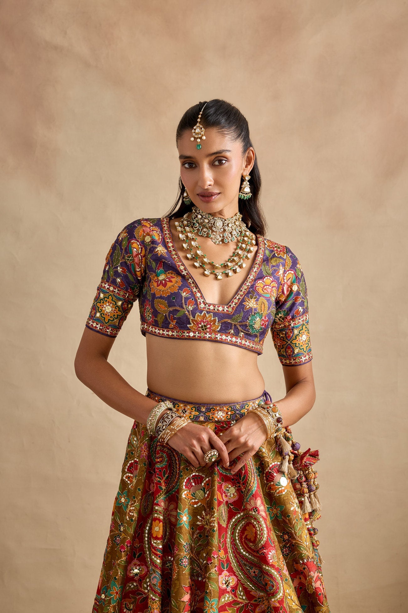 Prisha Lehenga Set