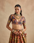 Komal Pandey in Prisha Lehenga Set