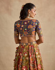 Komal Pandey in Prisha Lehenga Set