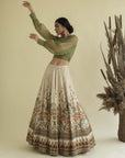 Amelia Vinatge Lehenga Set