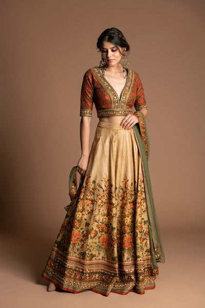 Mumtaaz Victorian Lehenga Set