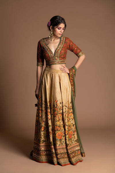 Mumtaaz Victorian Lehenga Set