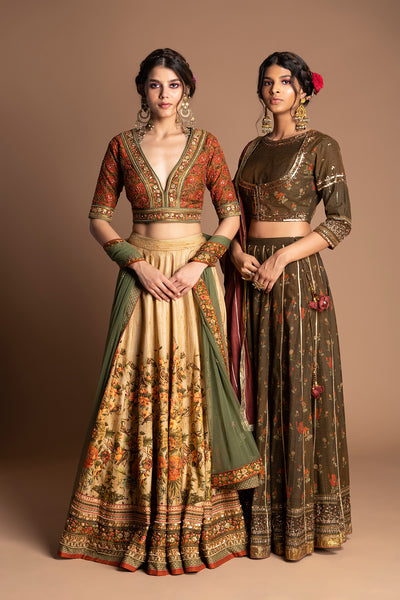 Mumtaaz Victorian Lehenga Set