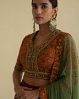 Victorian Design Lehenga Set
