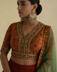 Victorian Design Lehenga Set