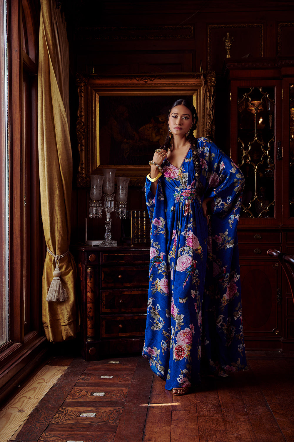 Shereen in Fiona Kaftan
